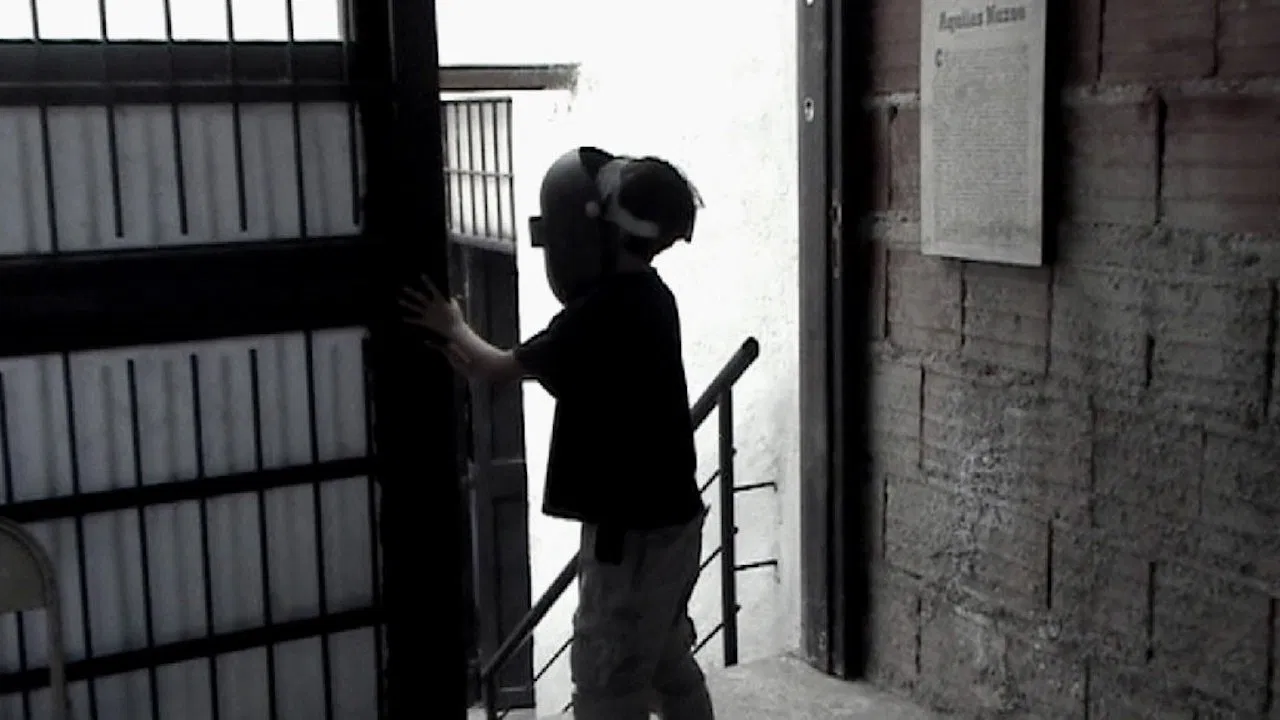 Color Runaway Dog backdrop