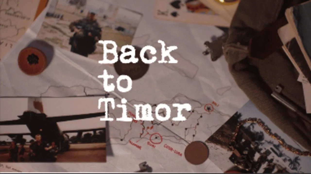 Back to Timor backdrop