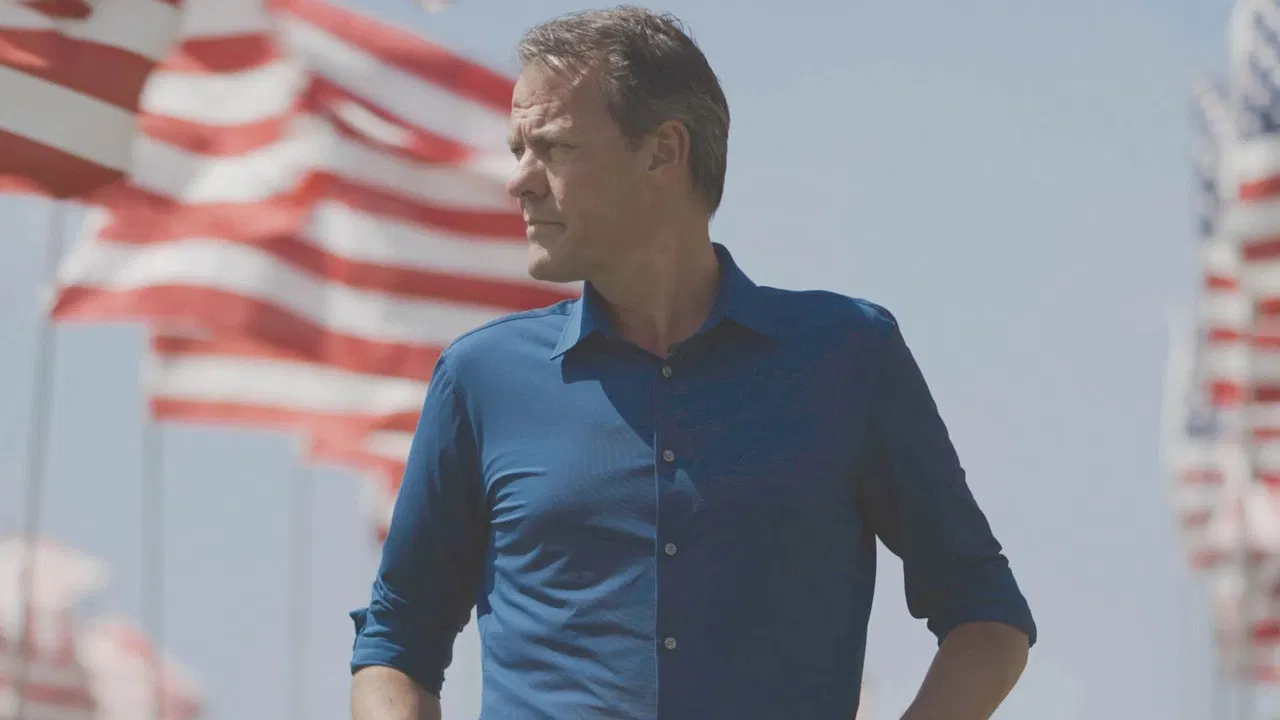 God, Jesus, Trump! backdrop