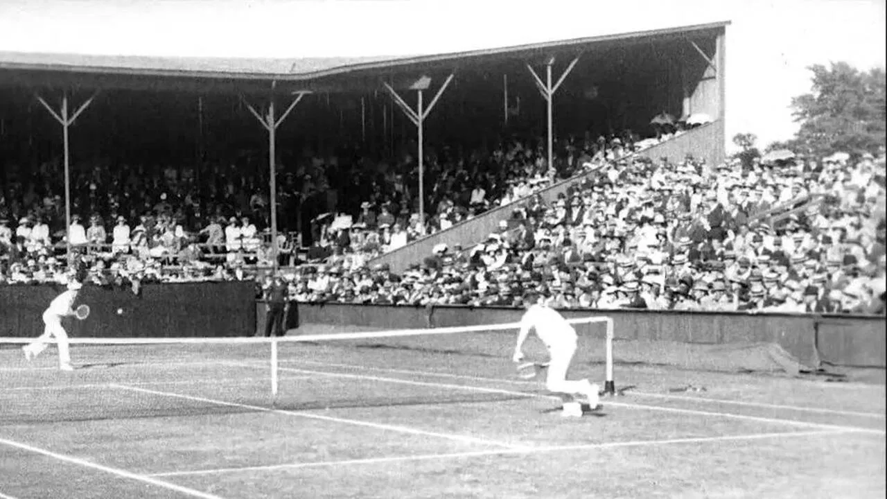 Tennis World Championships Open at Wimbledon backdrop