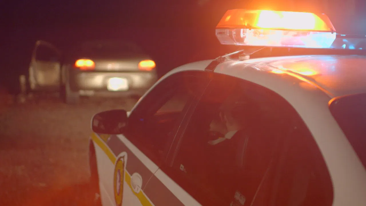 Police scientifique backdrop