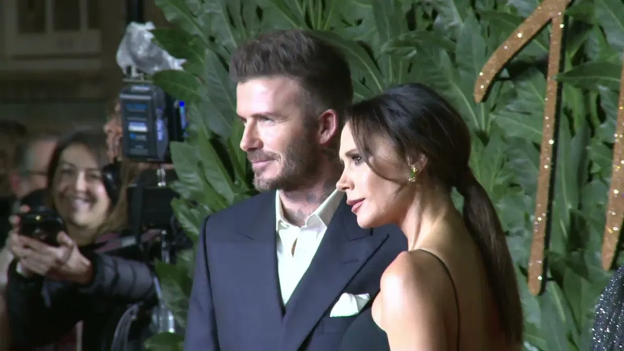 David Beckham: Infamous backdrop