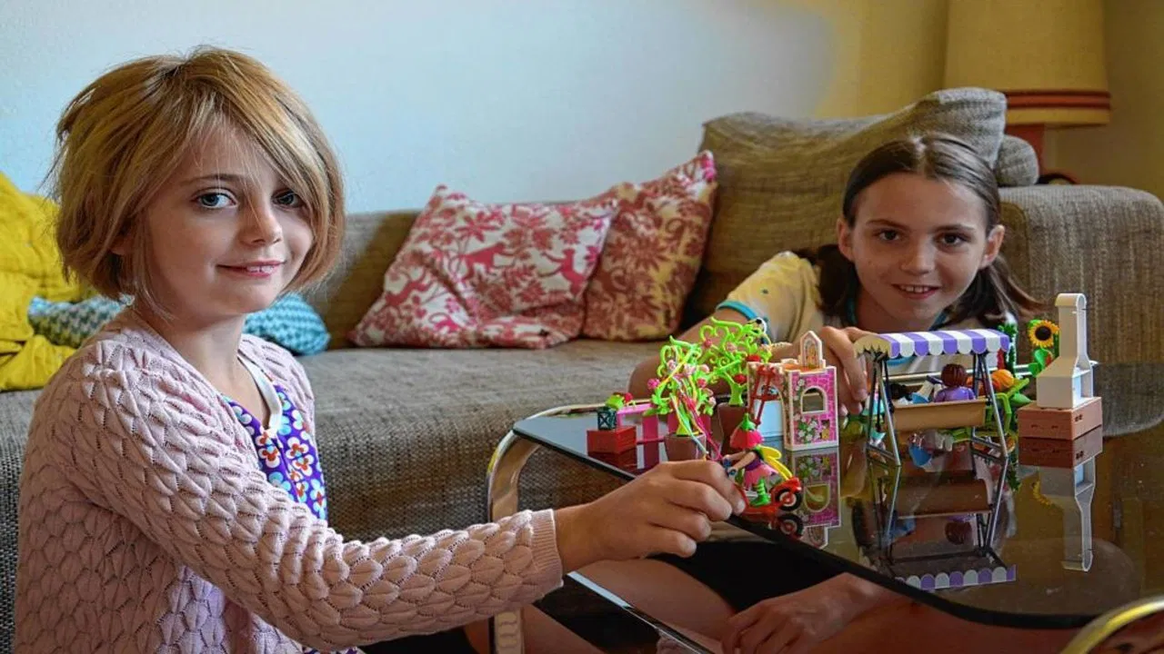 Das Leben ist kein Kindergarten backdrop