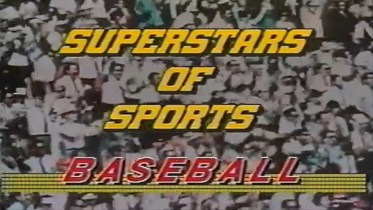 Super Stars of Sports: Baseball backdrop