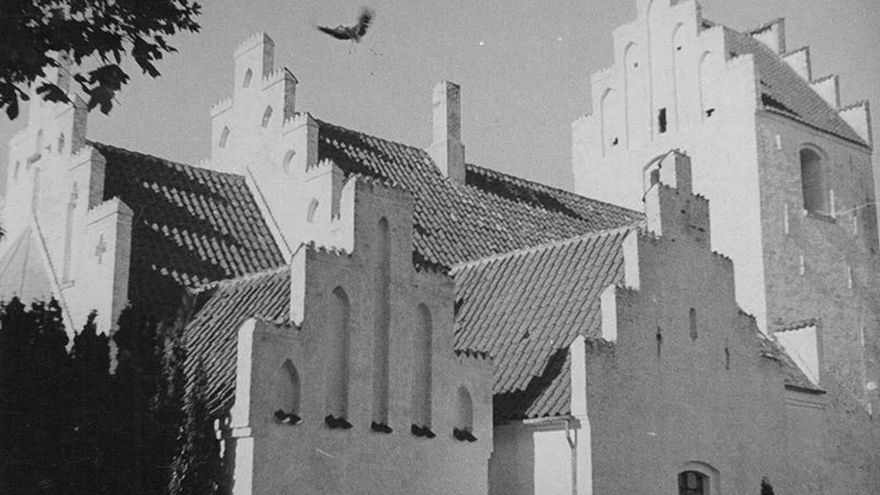 The Village Church backdrop