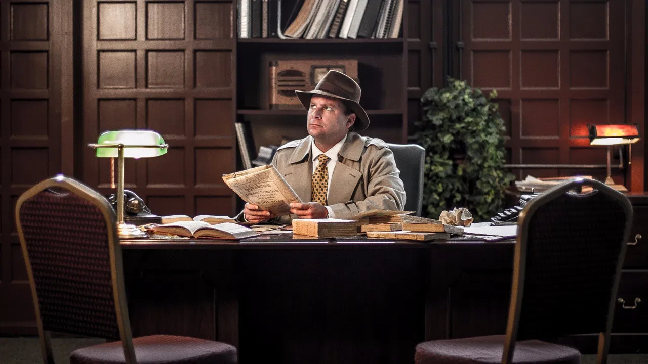 The Big Frozen Gumshoe backdrop