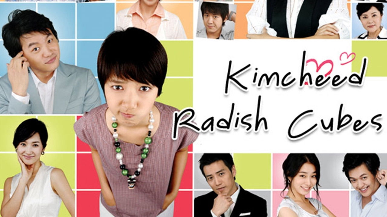 Kimcheed Radish Cubes backdrop