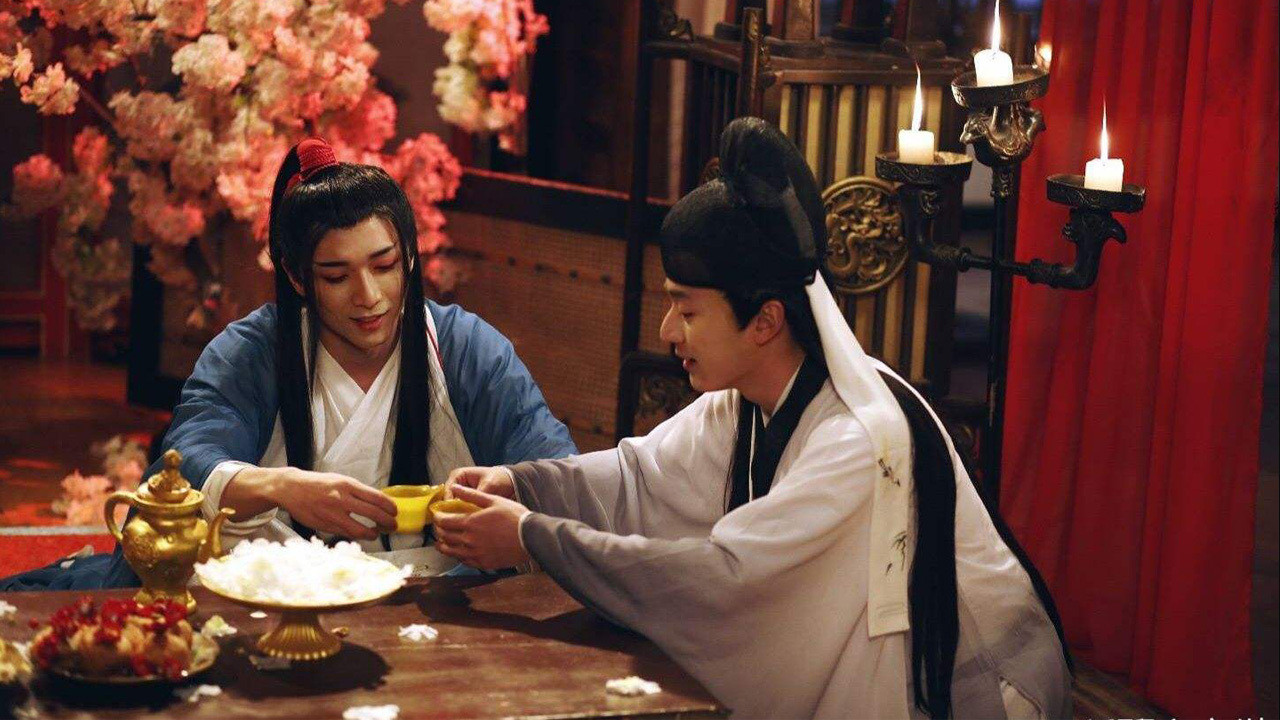 Male Fox Liaozhai 2: Orchid Temple backdrop