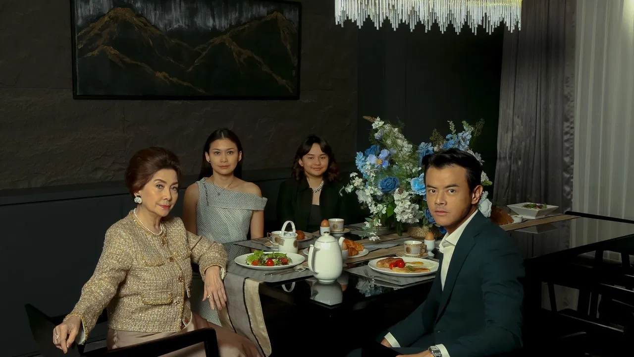 A Normal Woman backdrop