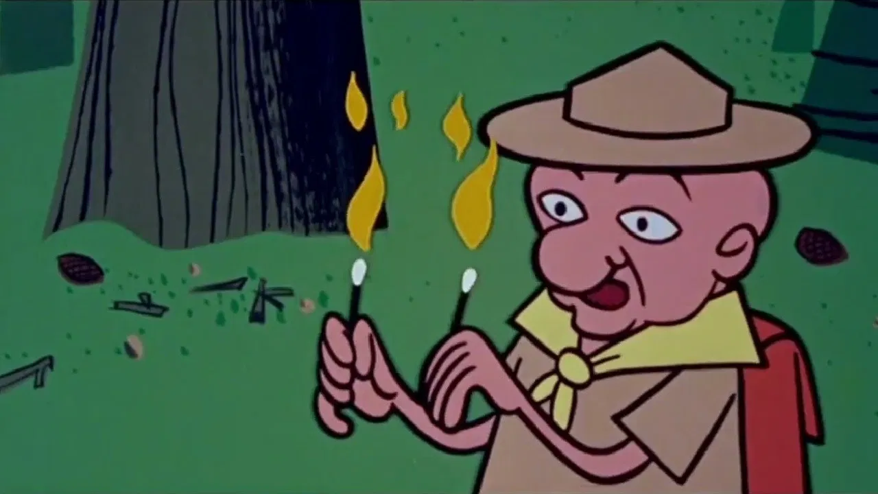 Scoutmaster Magoo backdrop