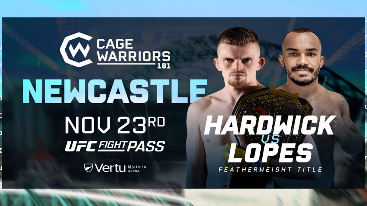Cage Warriors 181: Newcastle backdrop