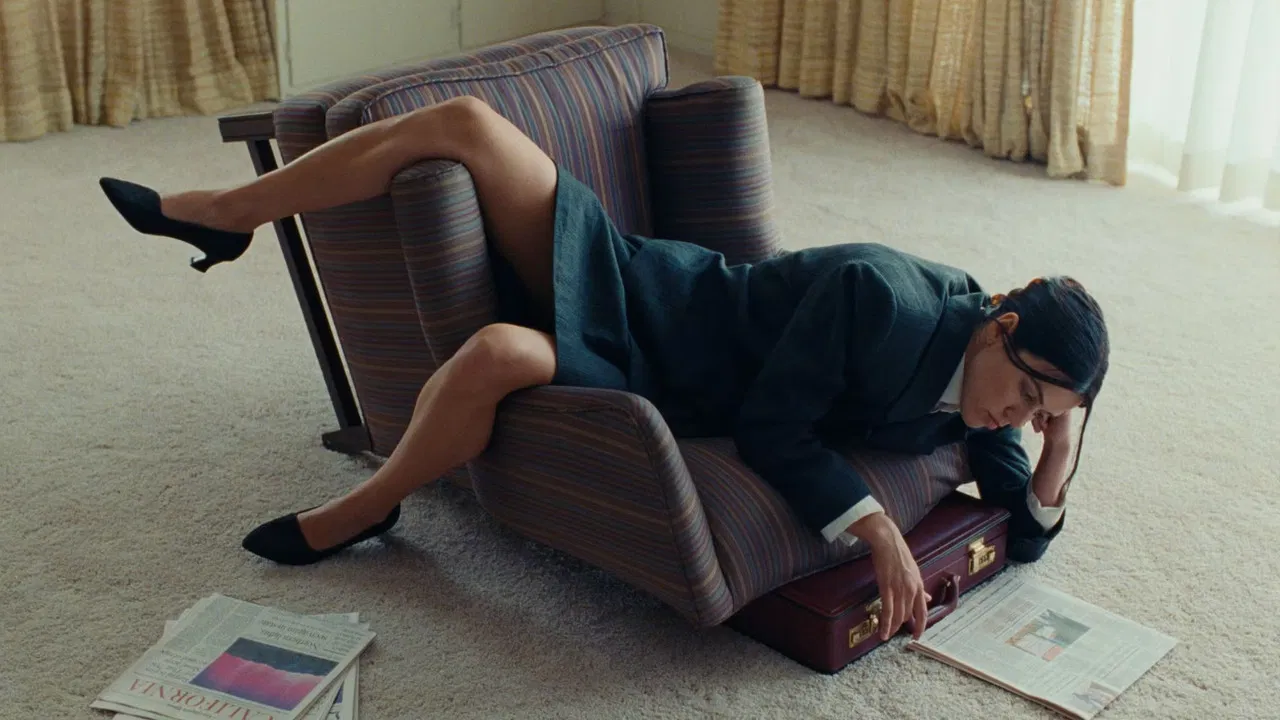 Seeking Comfort In An Uncomfortable Chair backdrop