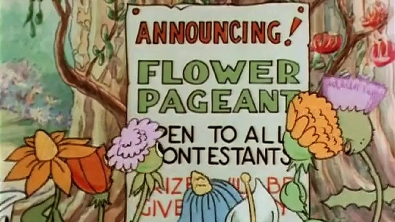 Flowers for Madame backdrop