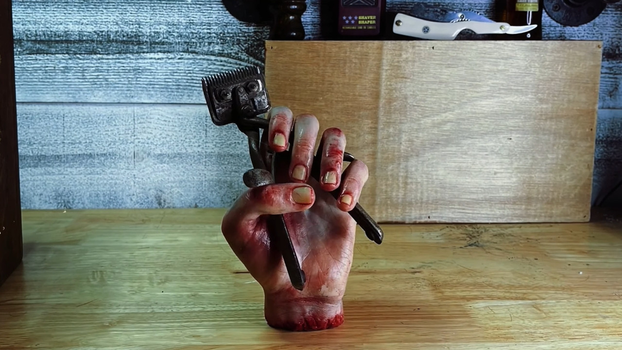 Barbershop of the Damned backdrop