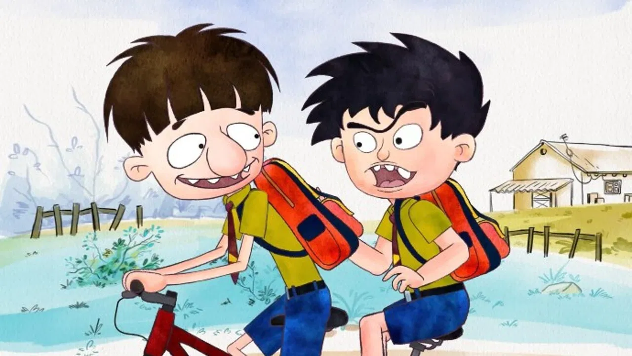 Bandbudh Aur Budbak backdrop