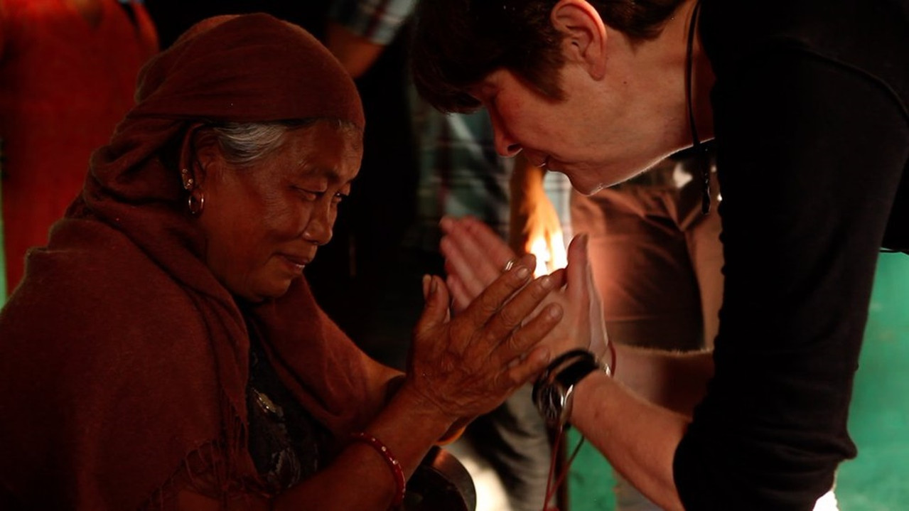 A Woman Like Me backdrop