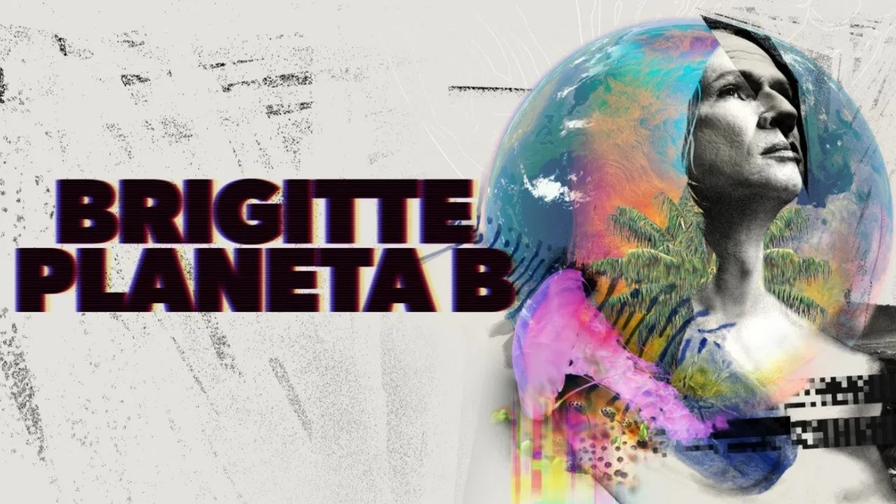 Brigitte's Planet B backdrop