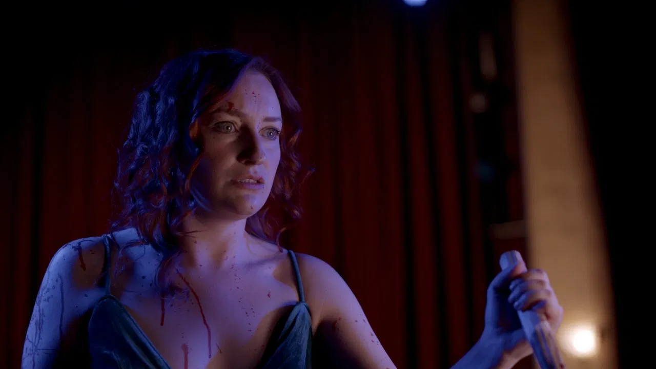 Alice and the Vampire Queen backdrop