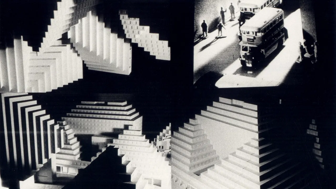 The Man With Modern Nerves backdrop