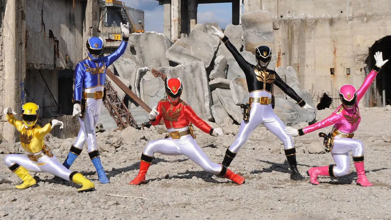 Tensou Sentai Goseiger backdrop