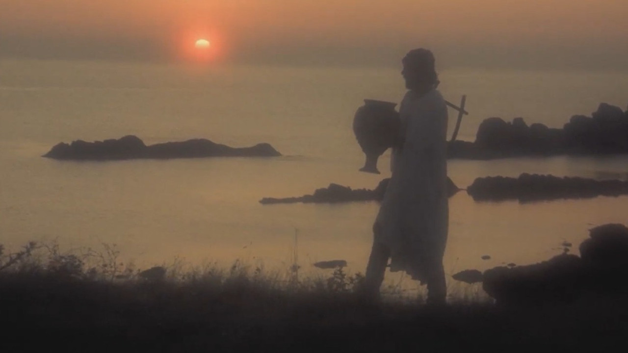 Orpheus and Eurydice backdrop