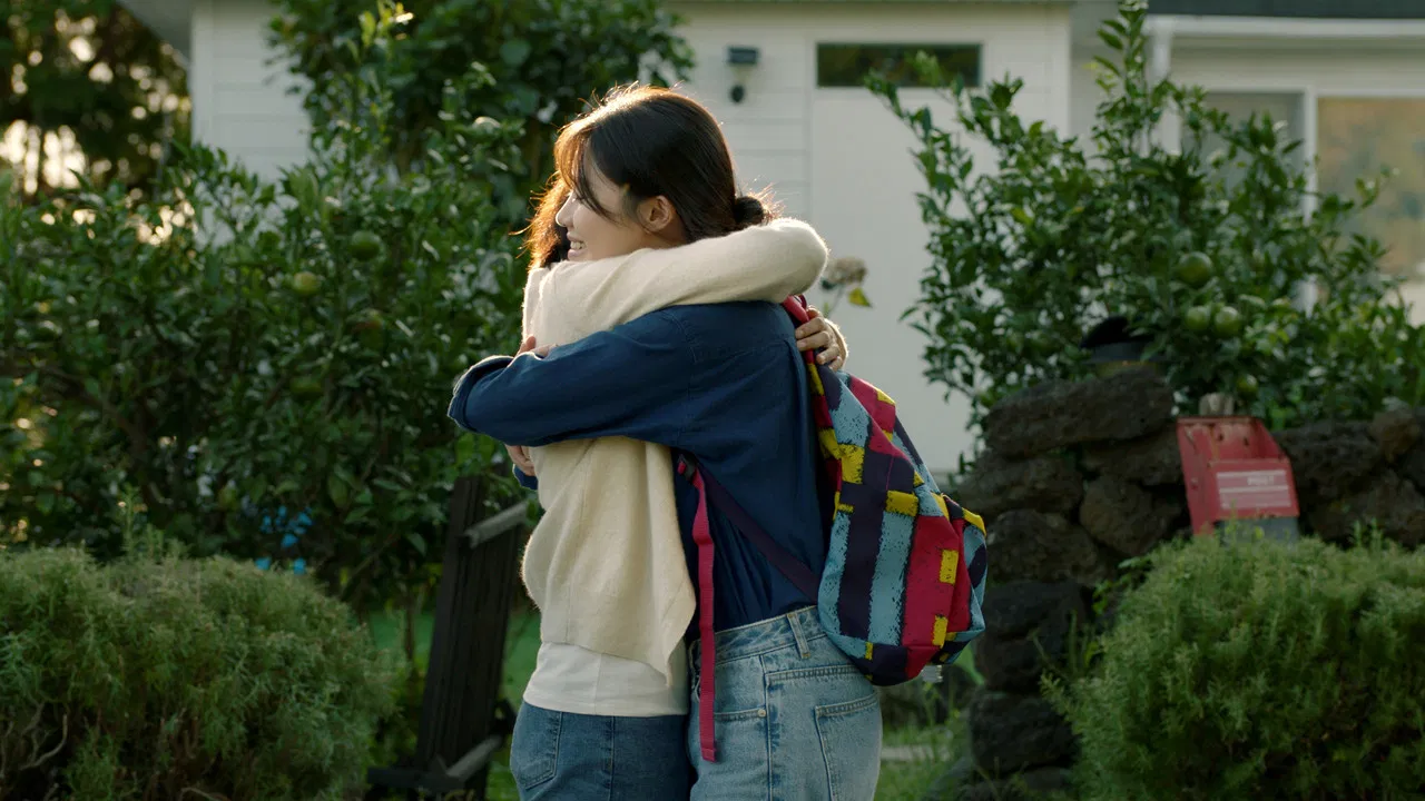 The face of Hwanhee backdrop