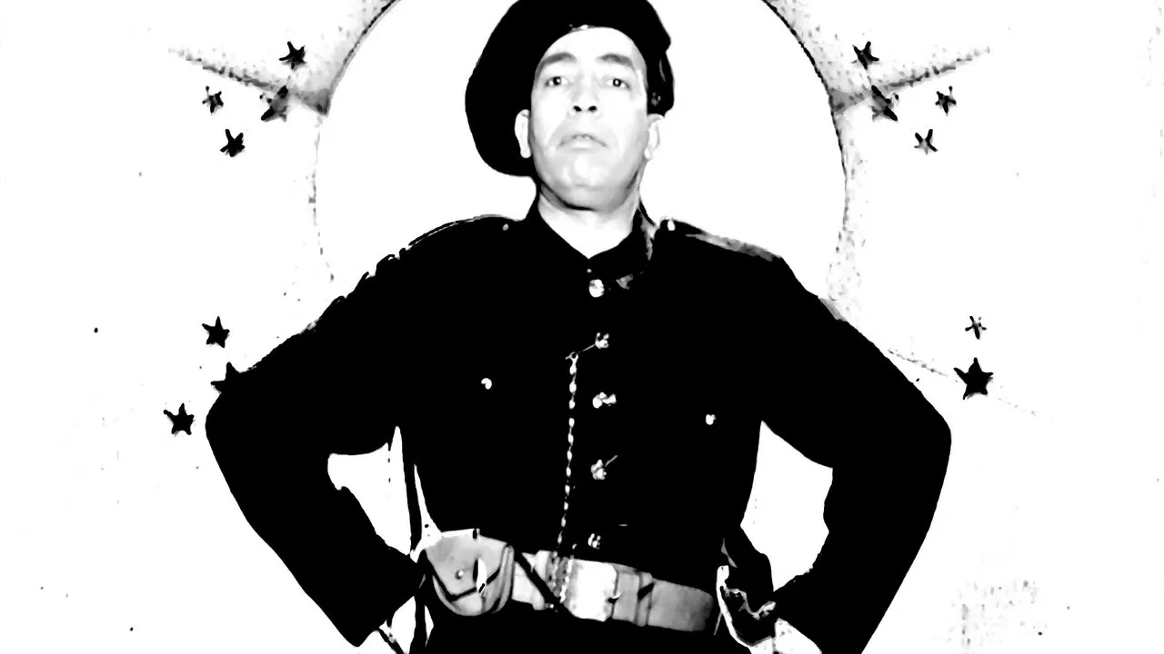 Ismail Yassine in the Police backdrop