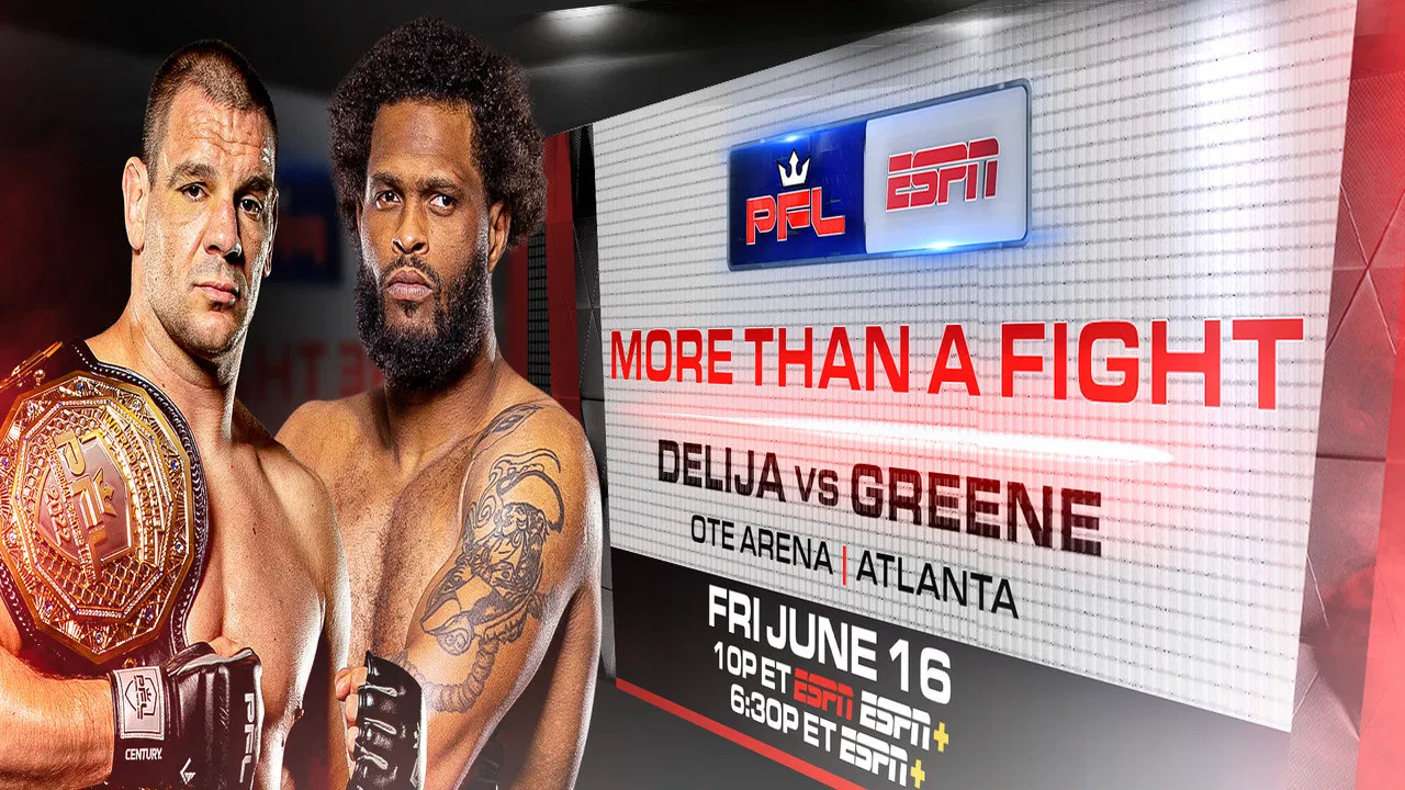 PFL 2023 #5: Regular Season - Delija vs. Greene backdrop