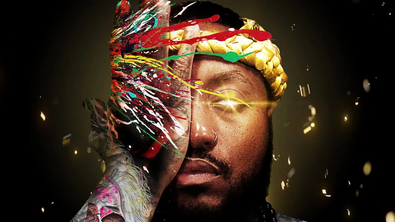 Blind Eye Artist backdrop