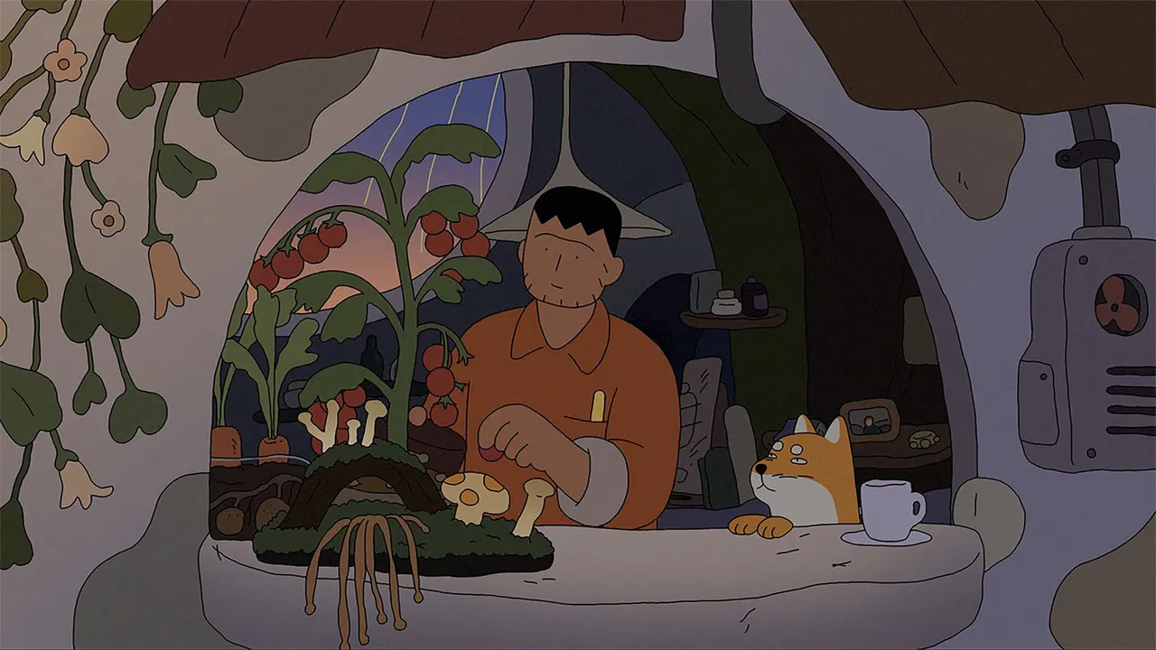 A Small Garden By the Window backdrop