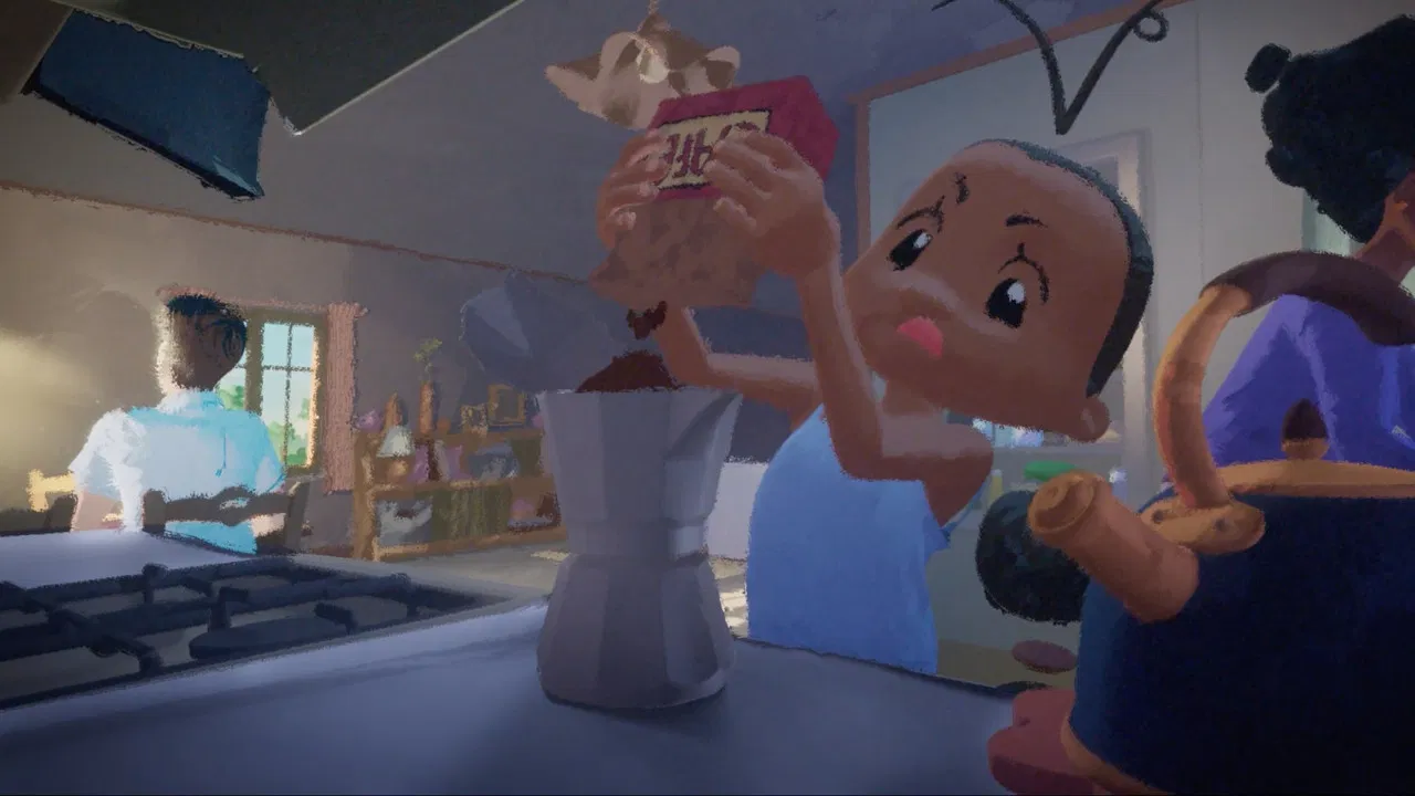 Catch that fish ! backdrop