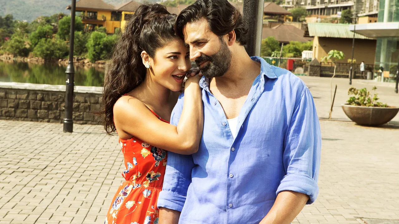 Gabbar Is Back backdrop