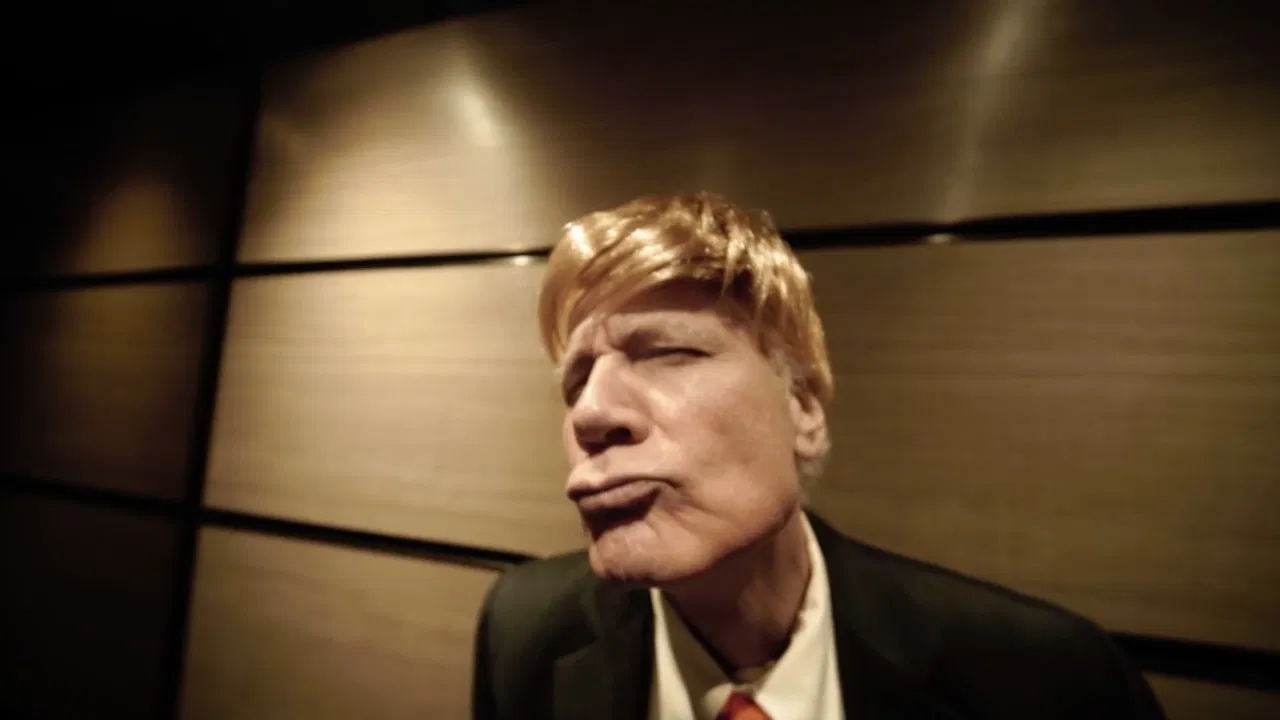 The Dictator Debate backdrop