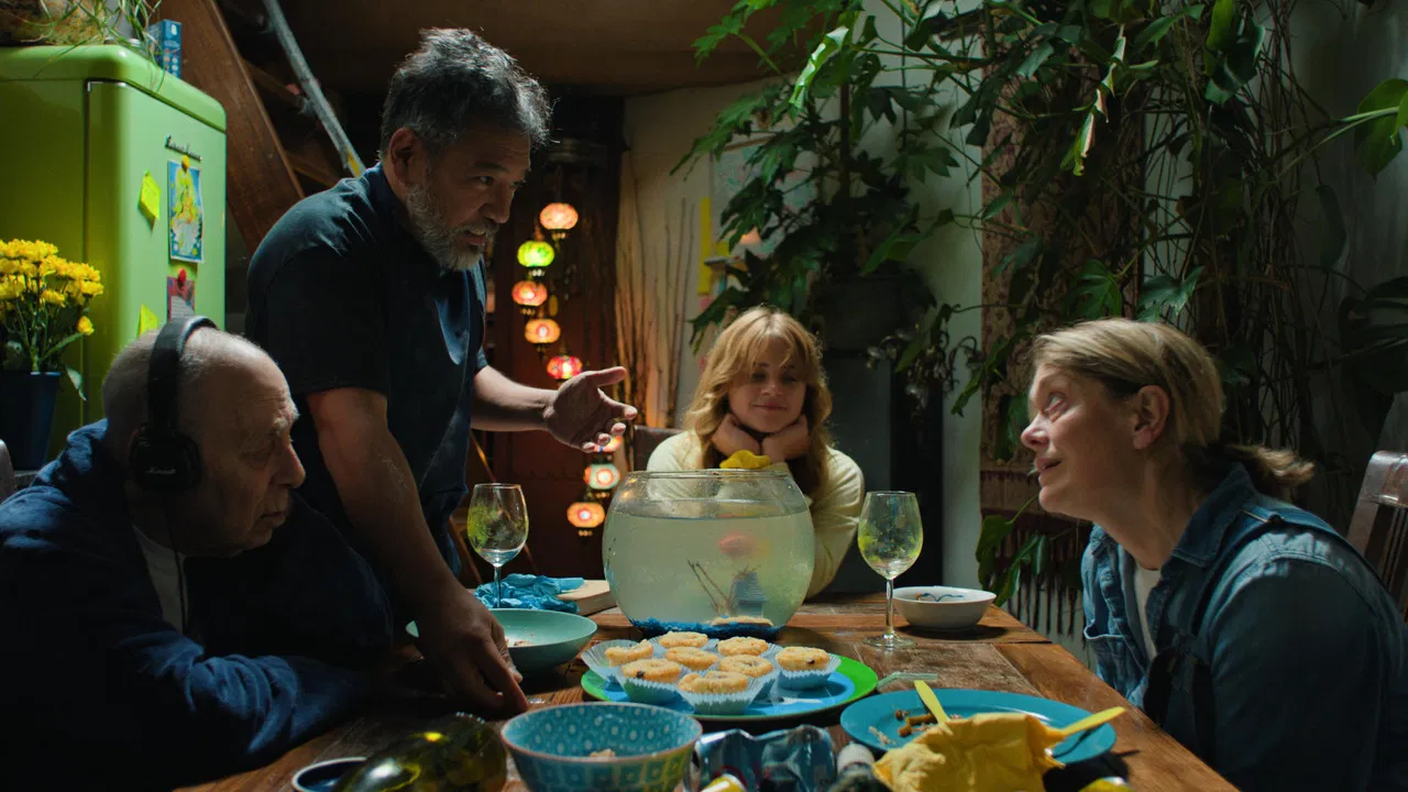 Goldfish for Breakfast backdrop