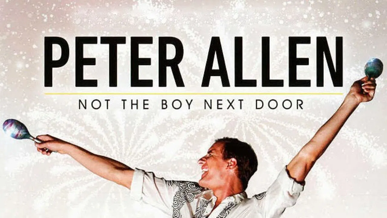 Peter Allen: Not the Boy Next Door backdrop