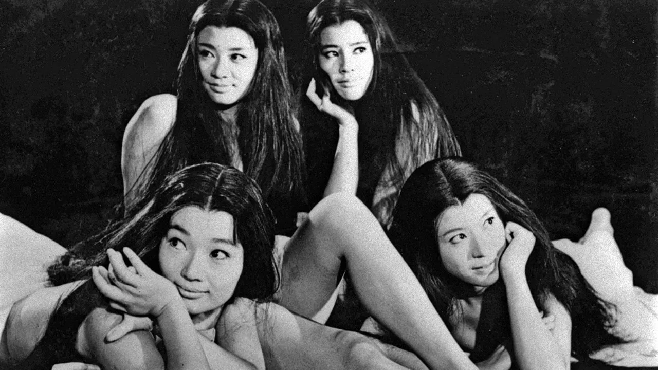 Female Ninja Magic backdrop