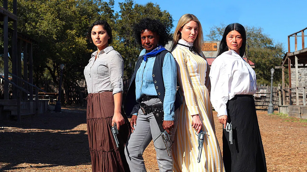 Reina of the West backdrop