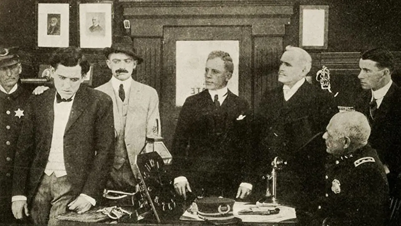 The Flaw in the Alibi backdrop