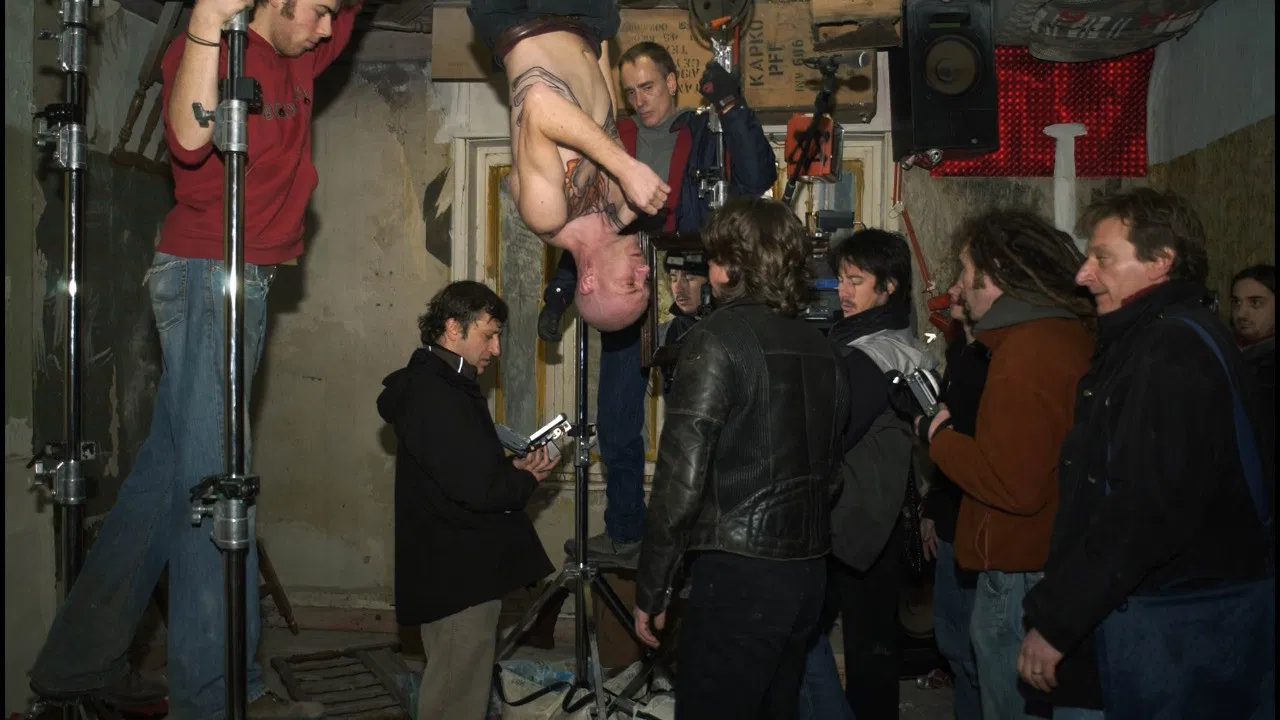 The Making Of "Ex Drummer" backdrop