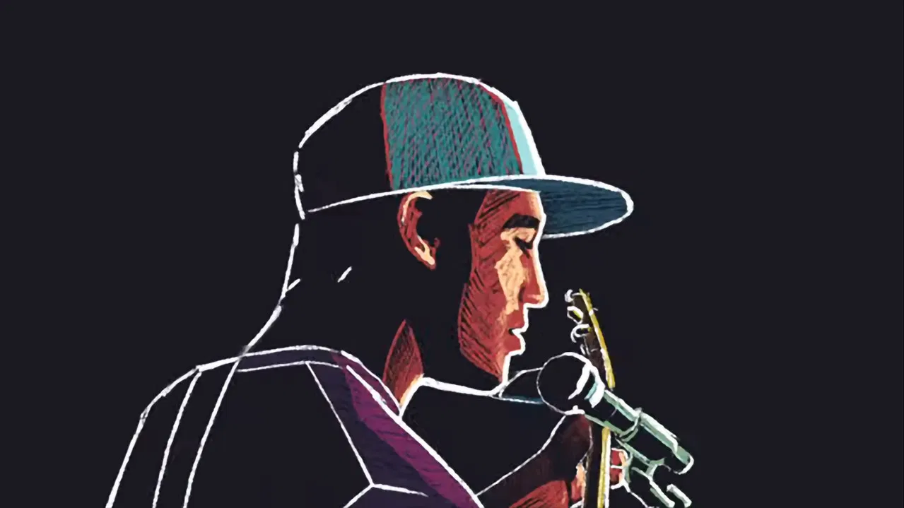 The Hidden River of My Life backdrop