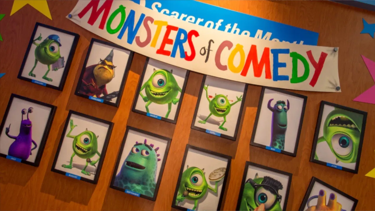 Monsters, Inc. Laugh Floor backdrop