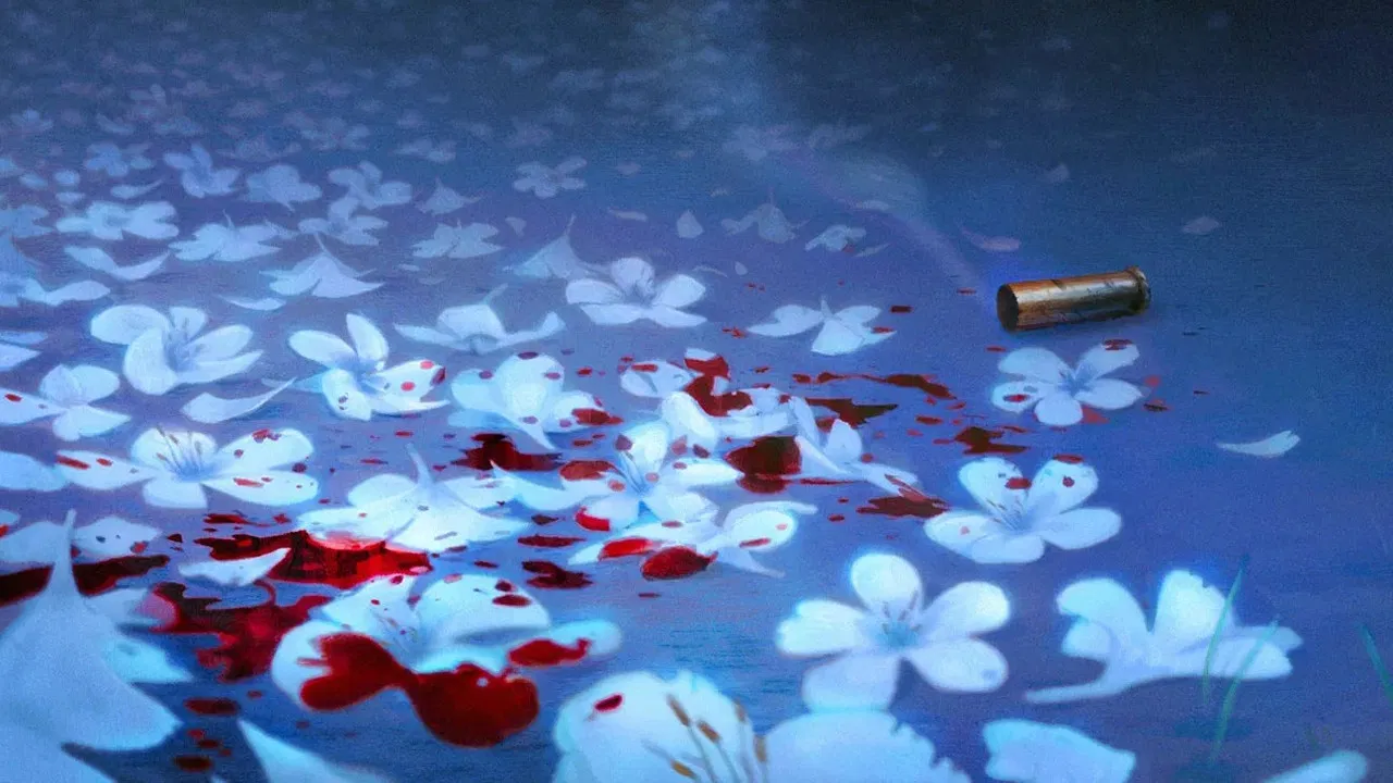 The Night Gardener backdrop