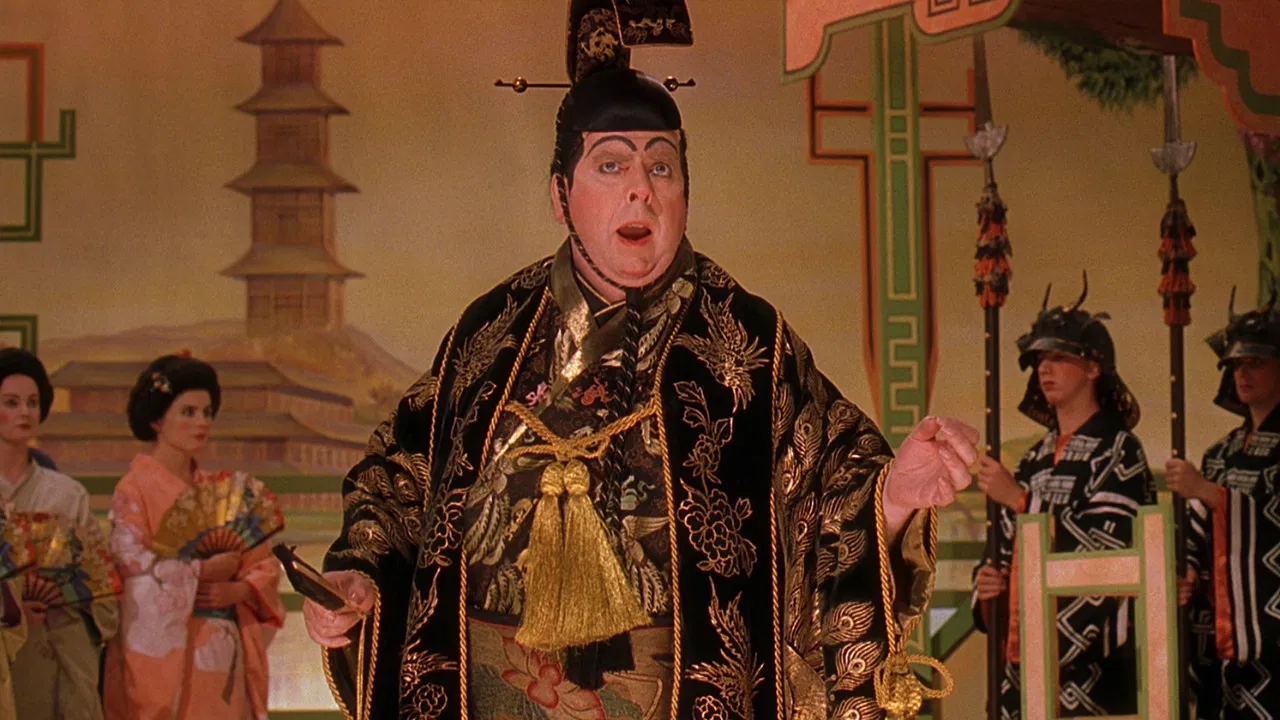 Topsy-Turvy backdrop