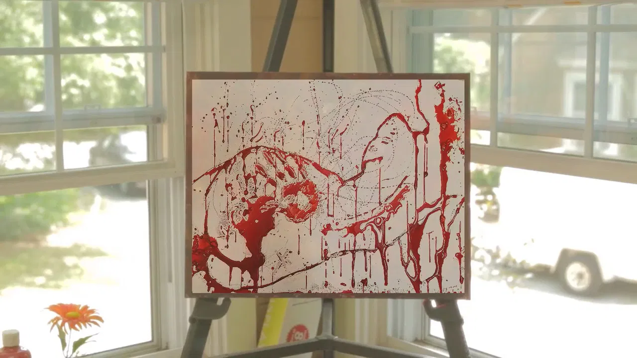 Dark Light of Day backdrop