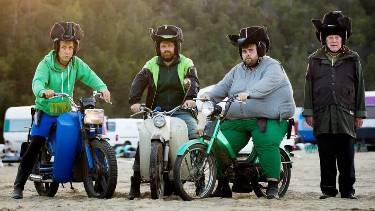 Lake over Fire backdrop