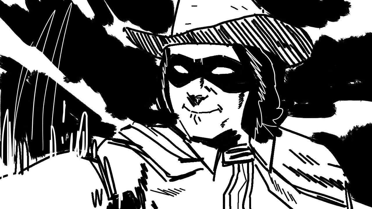 La Tinta Roja backdrop