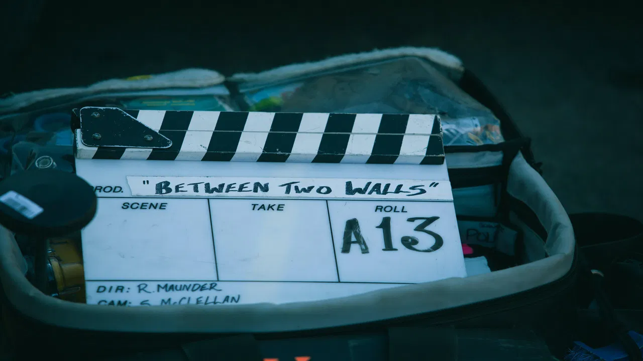 Between Two Walls backdrop