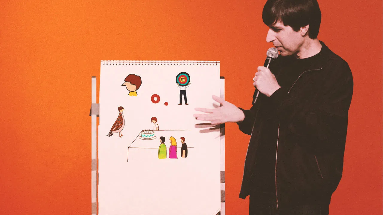 Demetri Martin: The Overthinker backdrop