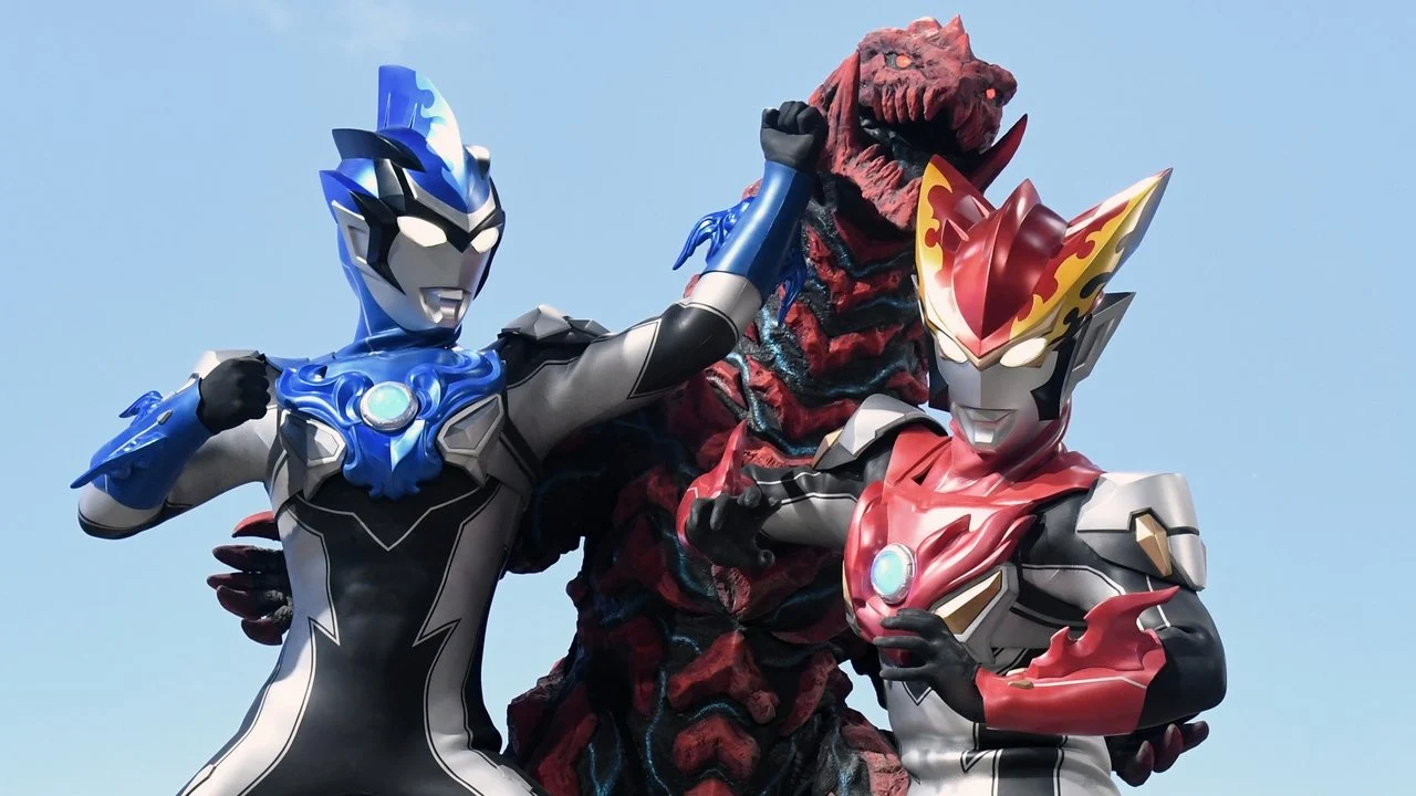 Ultraman R/B backdrop