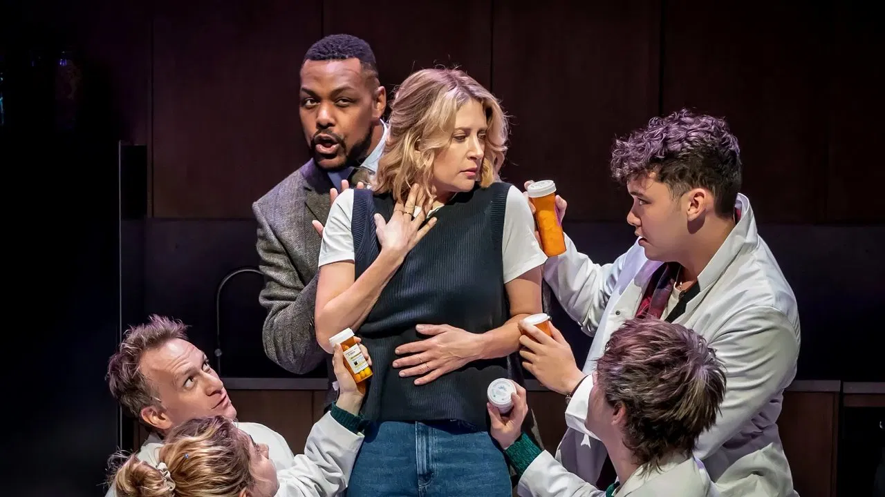 Next to Normal backdrop